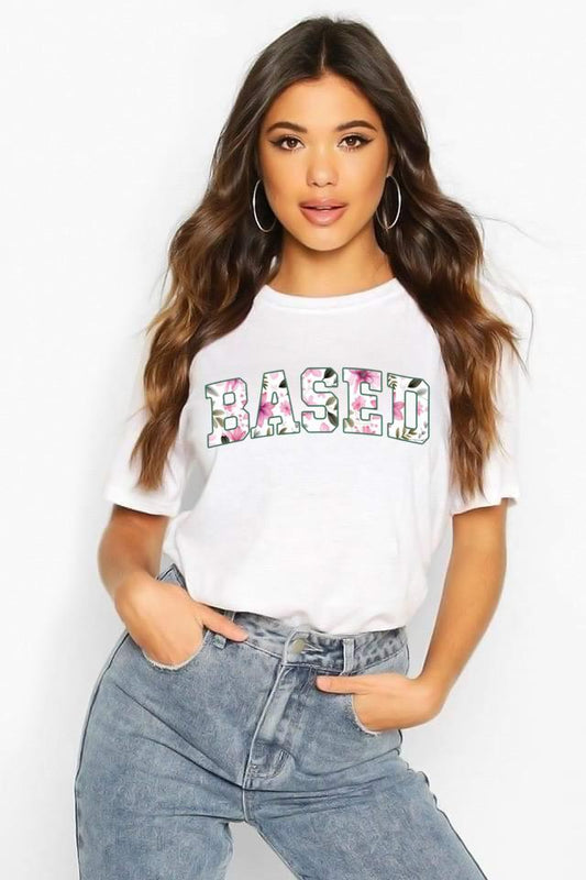 Tricou dama din bumbac 100% Rased