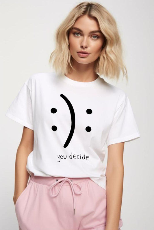 Tricou dama din bumbac 100% You decide