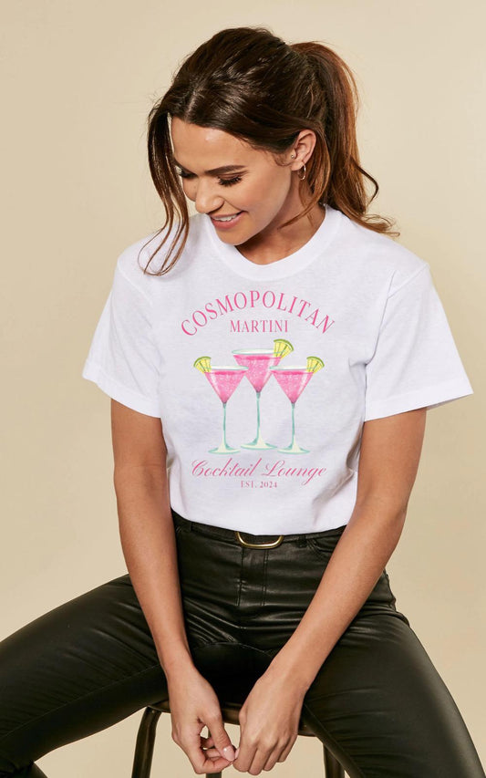 Tricou dama din bumbac 100% Cosmopolitan