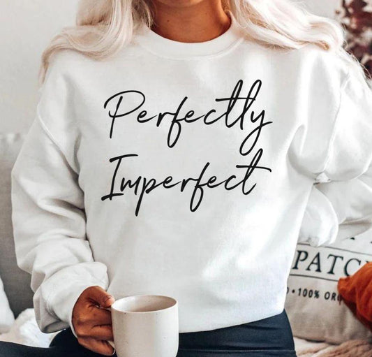 Bluza abla din bumbac 100% Perfectly imperfect