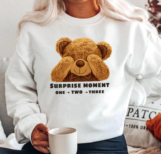 Bluza din bumbac 100% Surprise moment