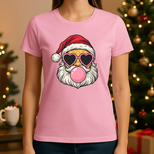 Tricou Pink Santa – Bumbac 100%