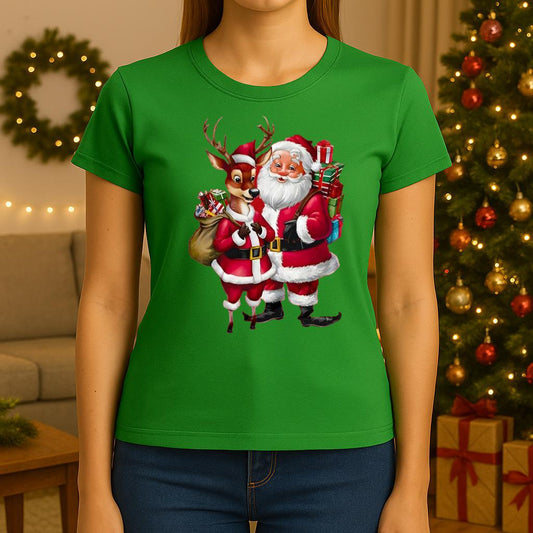 Tricou verde din bumbac 100% Red team