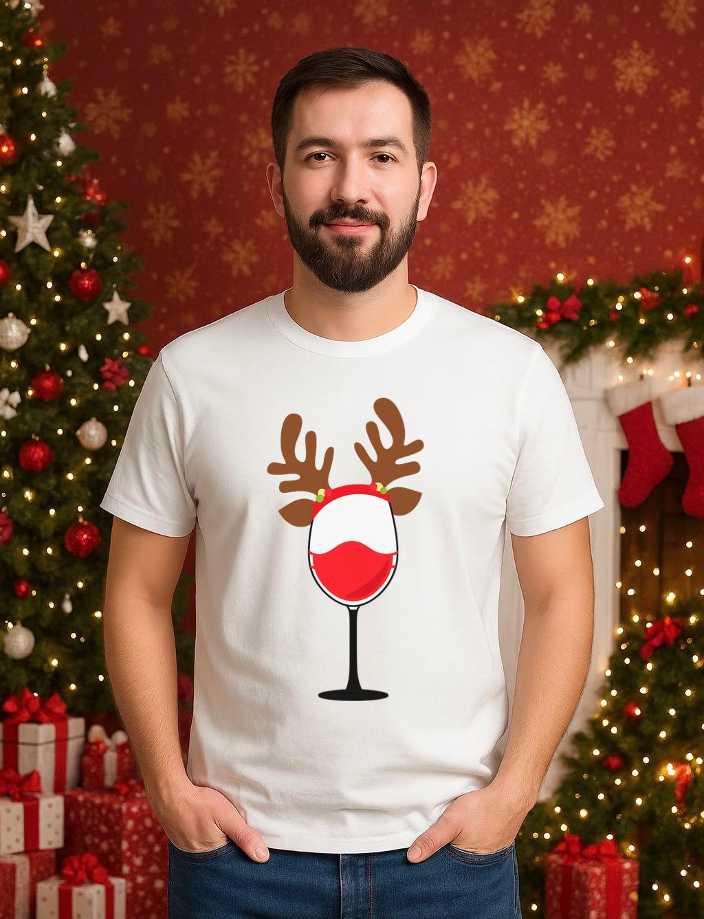 Tricou din bumbac 100% Christmas - MonCherie