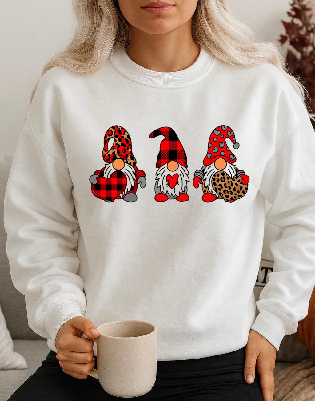 Bluza Alba Dama din Bumbac 100% - White Christmas