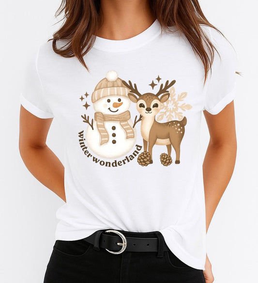 Tricou din bumbac 100% Winter