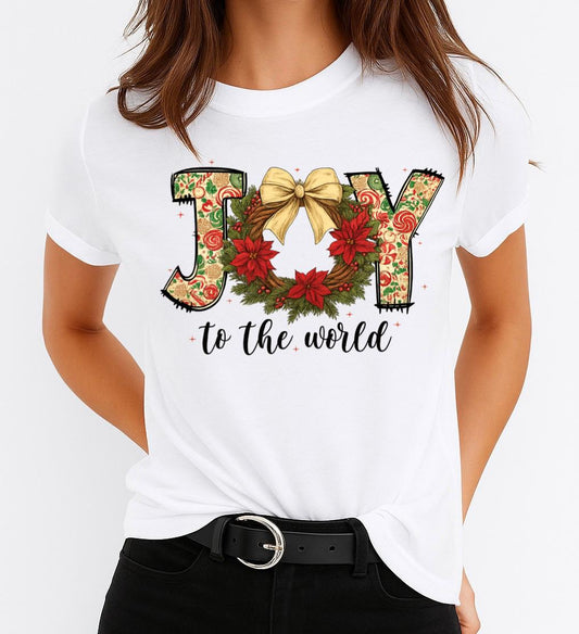 Tricou din bumbac 100% Joy