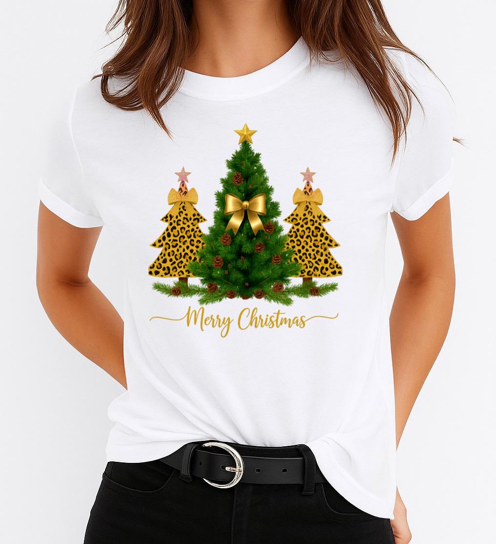 Tricou din bumbac 100% Merry gold