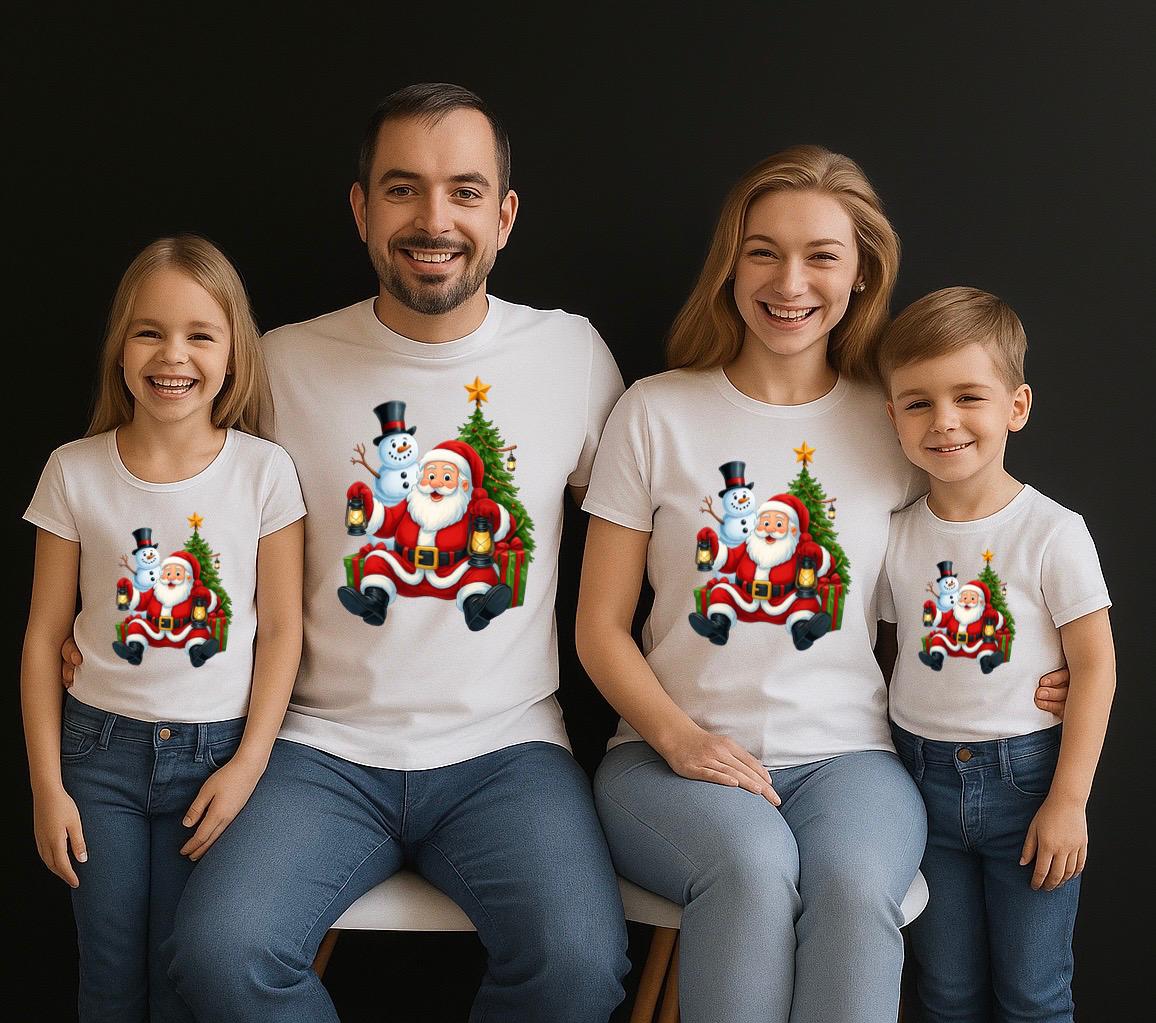 Tricouri Familie Mos craciun