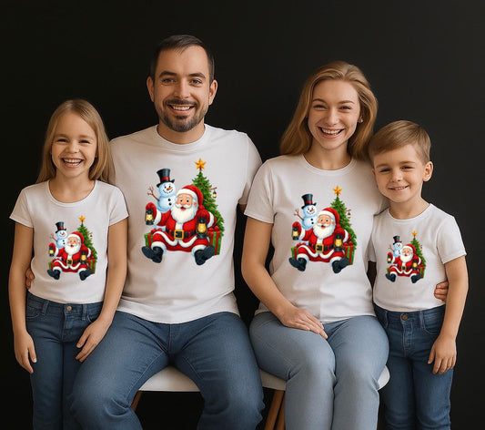 Tricouri Familie Mos craciun