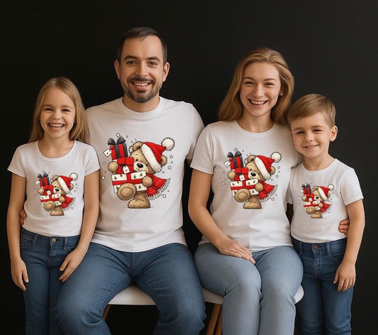 Tricouri Familie Red bear