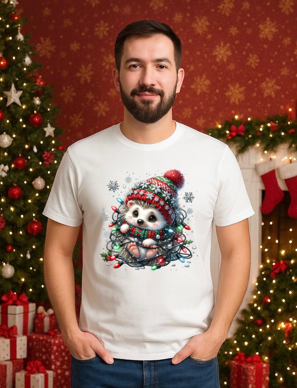 Tricou din bumbac 100% Cute christmas