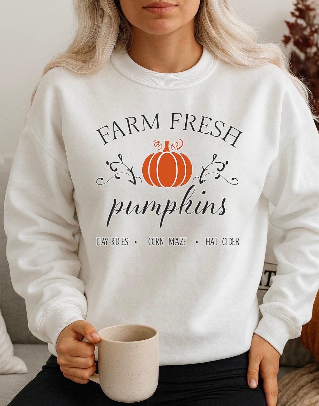 Bluza Alba Dama din Bumbac 100% Farm Fresh