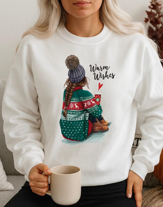 Bluza Alba Dama din Bumbac 100% Warm - MonCherie