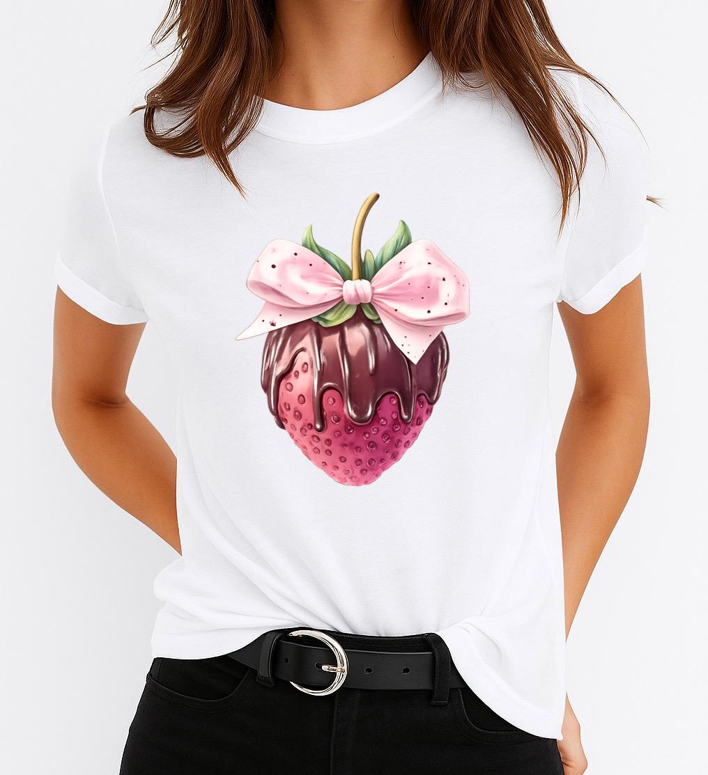 Tricou dama din bumbac 100% Pinky