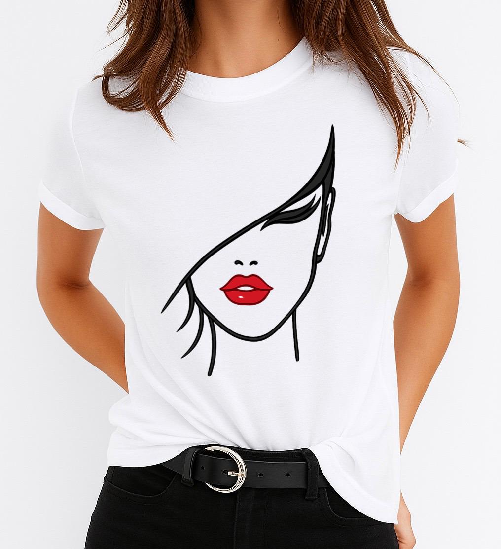 Tricou dama din bumbac 100% Half