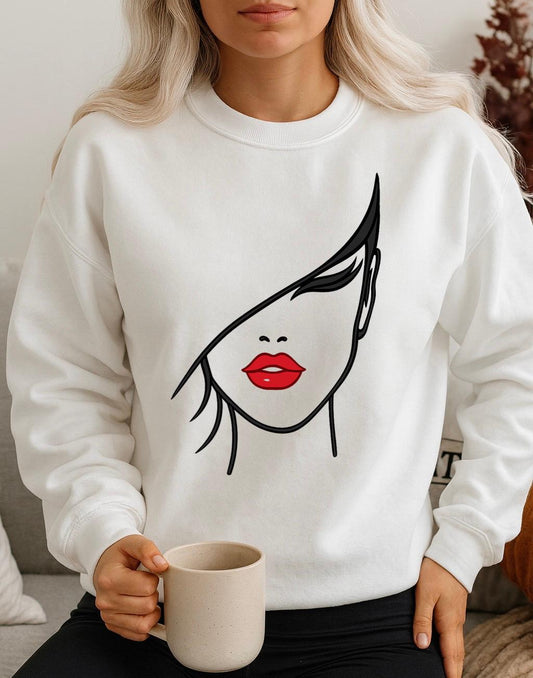 Bluza Alba Dama din Bumbac 100% Half