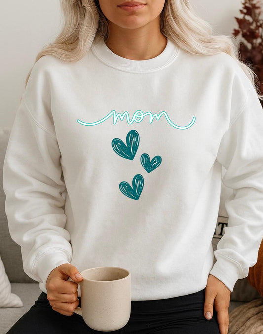 Bluza Alba Dama din Bumbac 100% Mom Blue - MonCherie