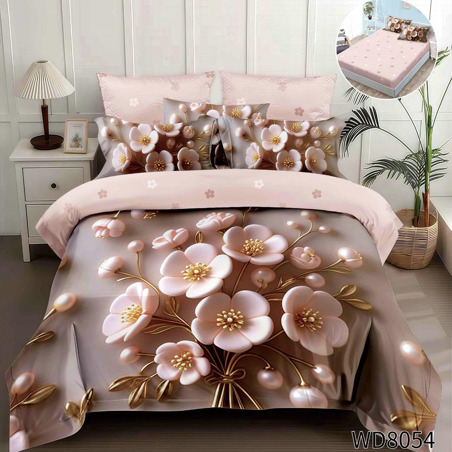 Lenjerie Pat Dublu Finet cu Elastic 4 Piese - F-939 - MonCherie