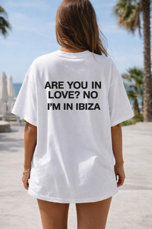 Tricou Oversize 100% bumbac IBIZA