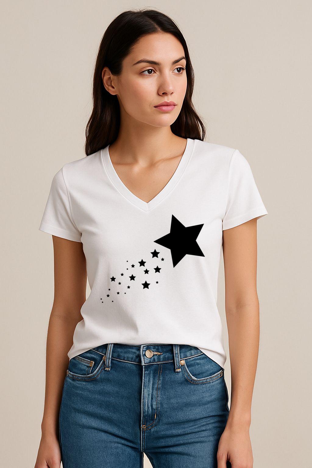 Tricou Anchior Dama Stea - MonCherie