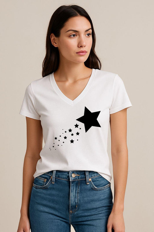 Tricou Anchior Dama Stea – Bumbac 100%
