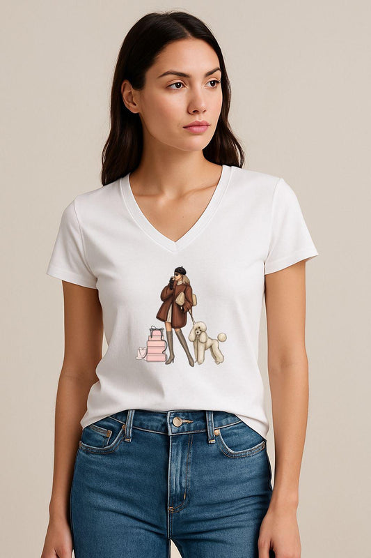 Tricou Anchior Dama Walking – Bumbac 100%