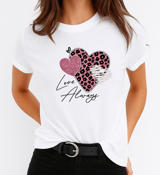 Tricou dama din bumbac 100% Love Always