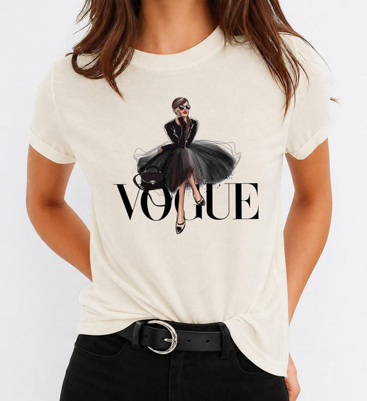 Tricou Bej Dama din Bumbac 100% - Black Fashion