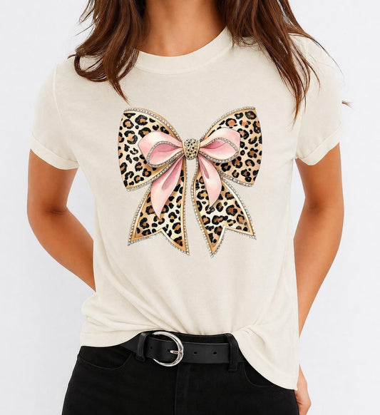 Tricou Bej Dama din Bumbac 100% - Fundita Gold