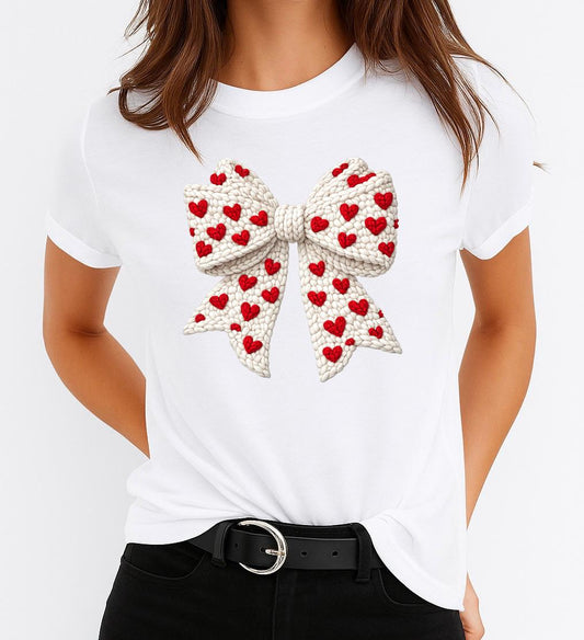 Tricou dama din bumbac 100% Fundita red