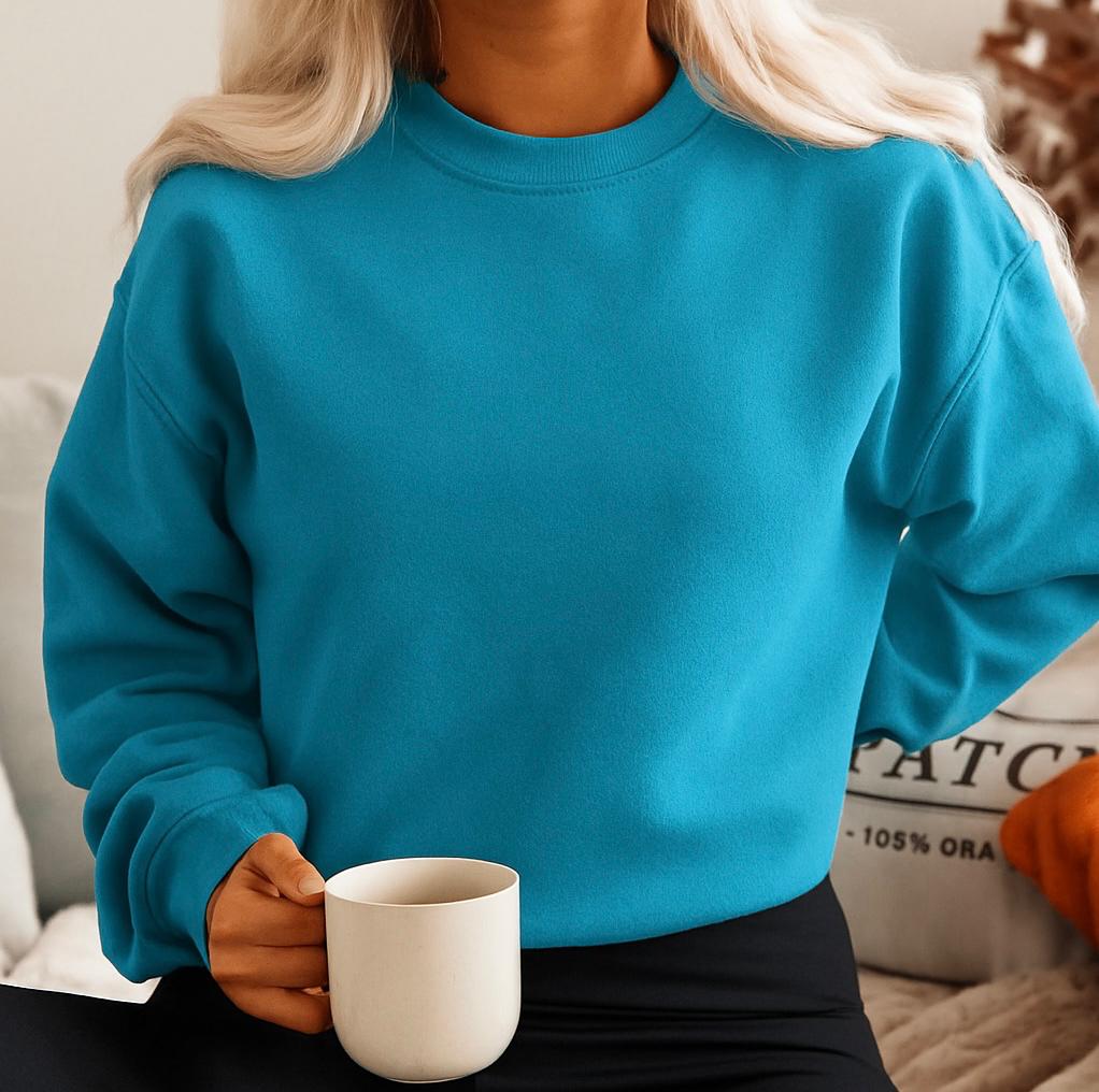 Bluza Turcoaz Dama din Bumbac 100%