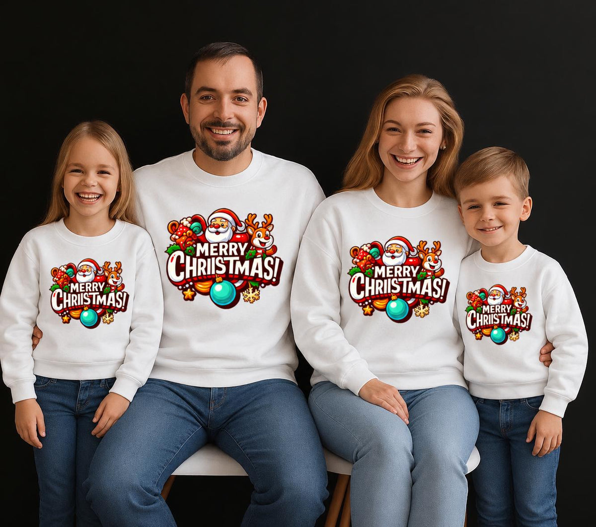 Bluze Familie Craciun fericit