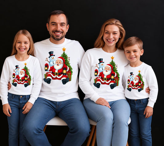 Bluze Familie Mos craciun