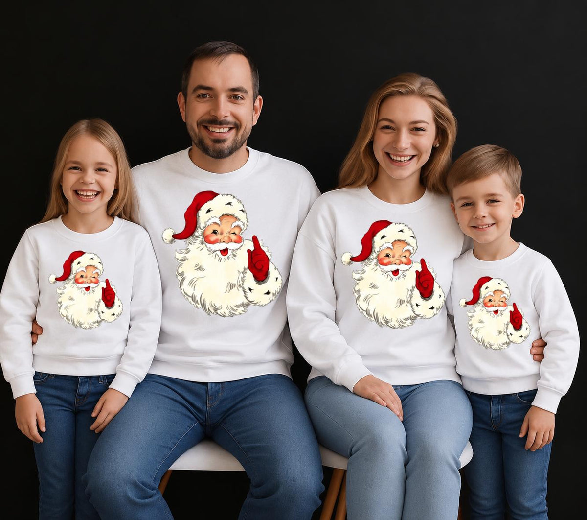 Bluze Familie Mos craciun 4