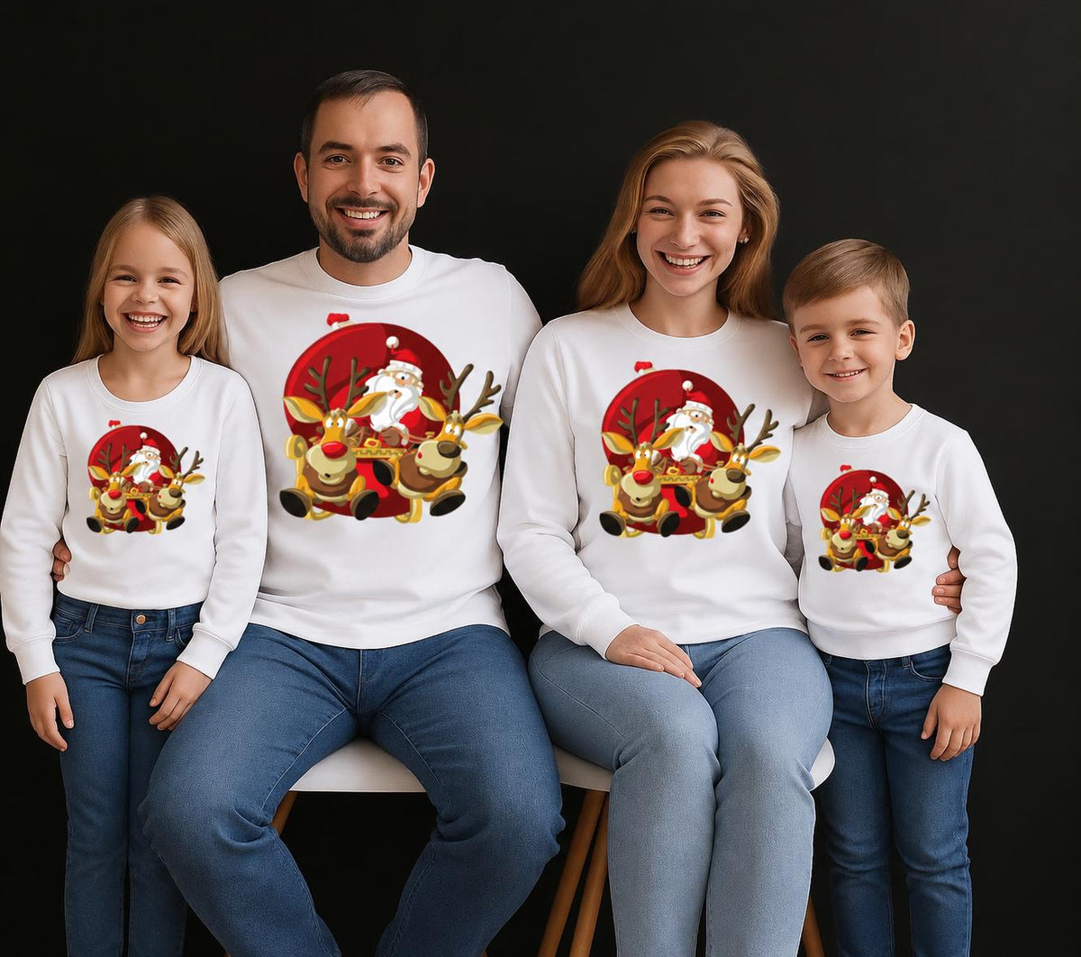 Bluze Familie Mos Craciun