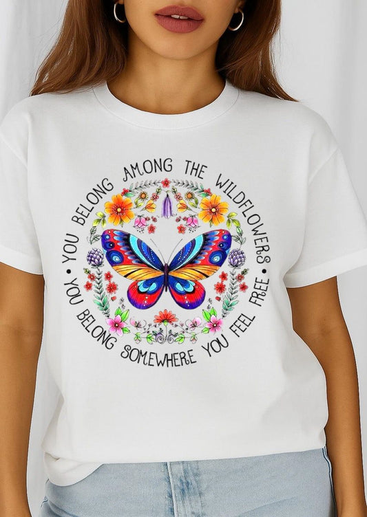 Tricou dama din bumbac 100% You Belong