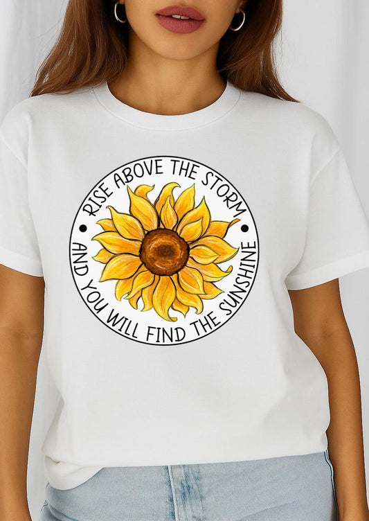 Tricou dama din bumbac 100% Sunshine