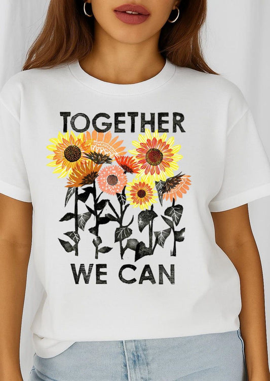 Tricou dama din bumbac 100% Together