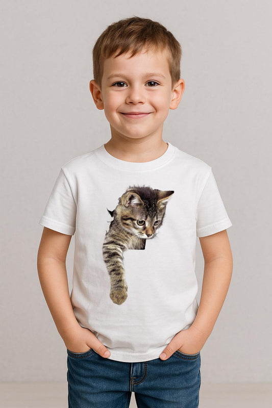 Tricou Copii Cat