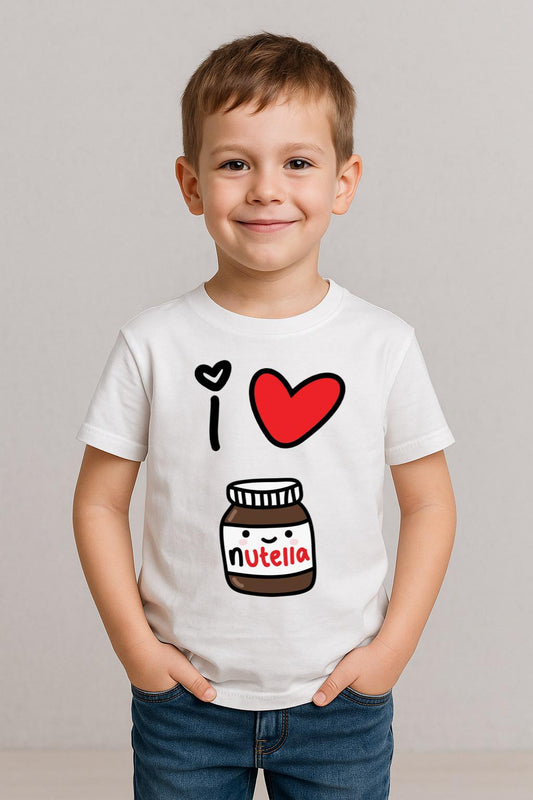 Tricou Copii I Love Nutella