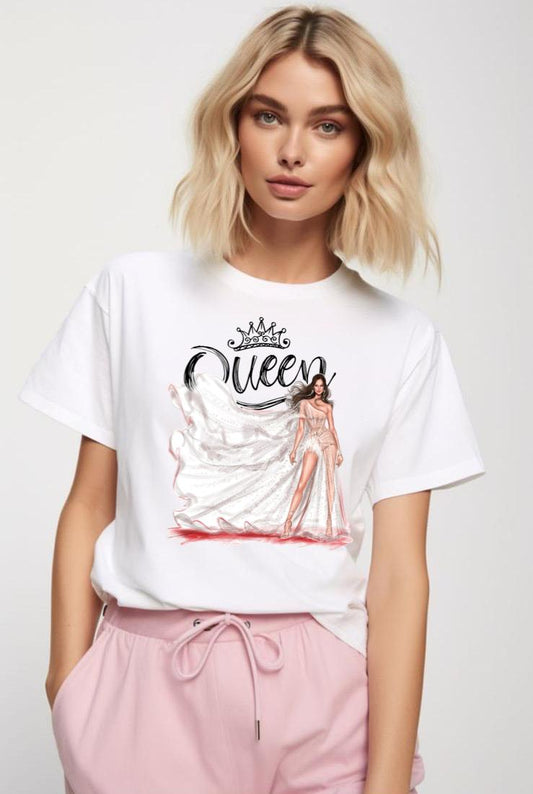 Tricou dama din bumbac 100% Queen 9