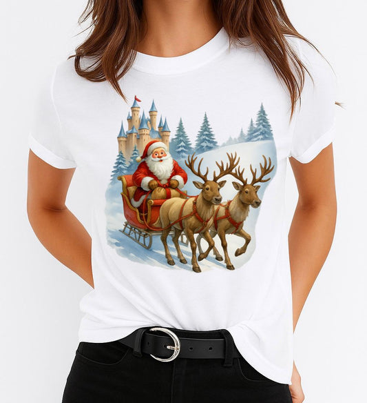 Tricou din bumbac 100% Christmas Walk