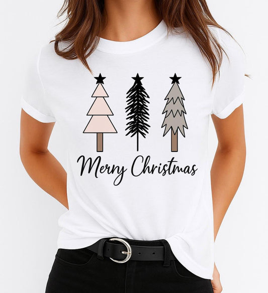 Tricou din bumbac 100% Merry Christmas 11