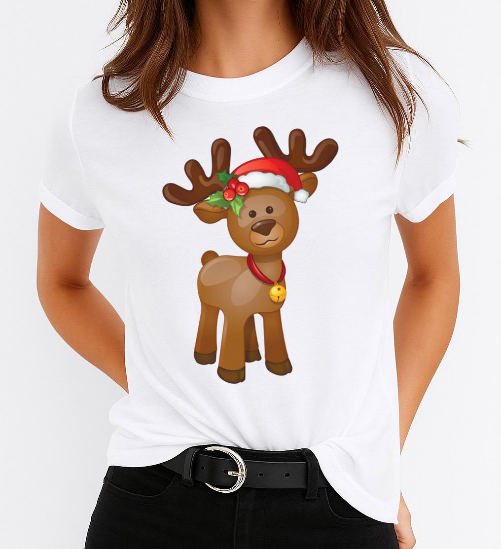 Tricou din bumbac 100% Ren