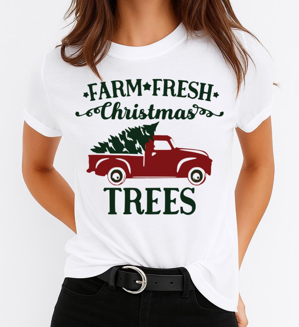 Tricou din bumbac 100% Farm Fresh