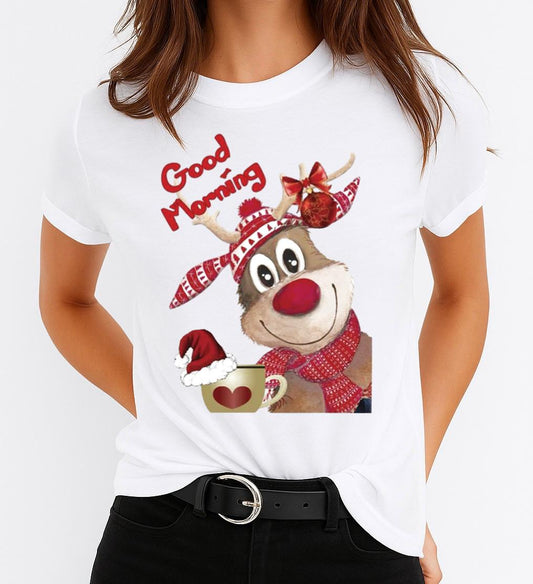 Tricou din bumbac 100% Good Morning