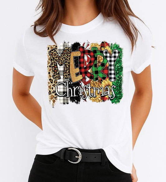 Tricou din bumbac 100% Merry Christmas 5