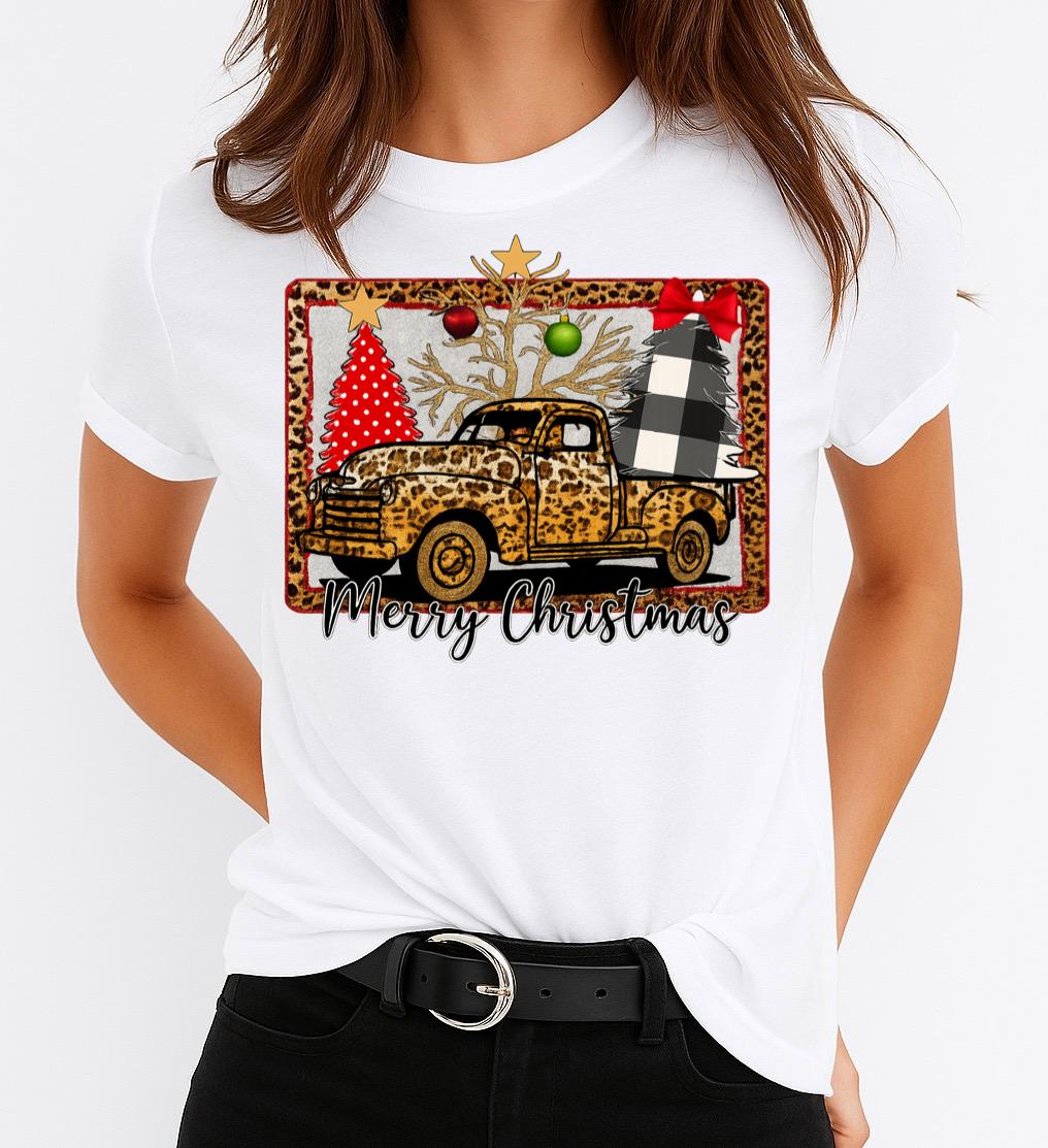 Tricou din bumbac 100% Craciun 7 - MonCherie