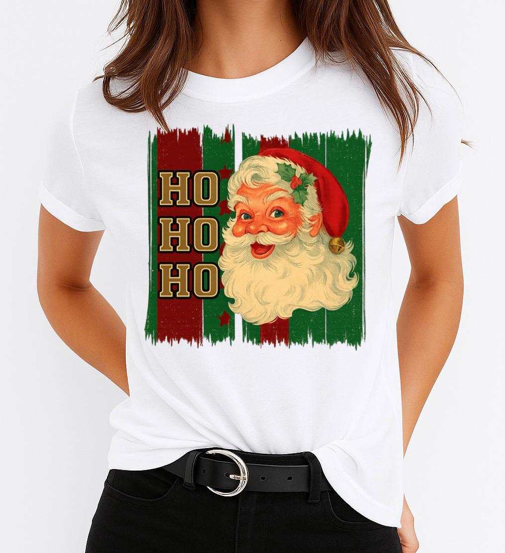 Tricou din bumbac 100% HoHoHo 2 - MonCherie